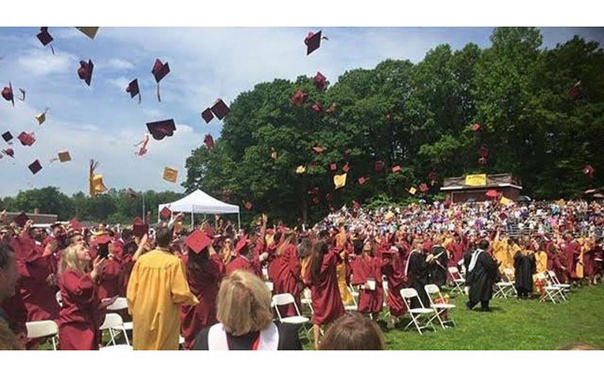 St. Joseph High School in Trumbull awarded diplomas to 216 students on Saturday, June 4 at a 10 a.m. ceremony. — Madeline Gloade photo