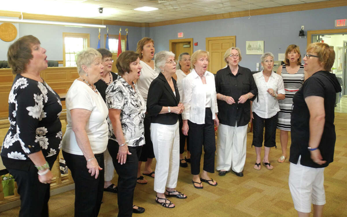Harmony on the Sound performs in Trumbull two summers ago.