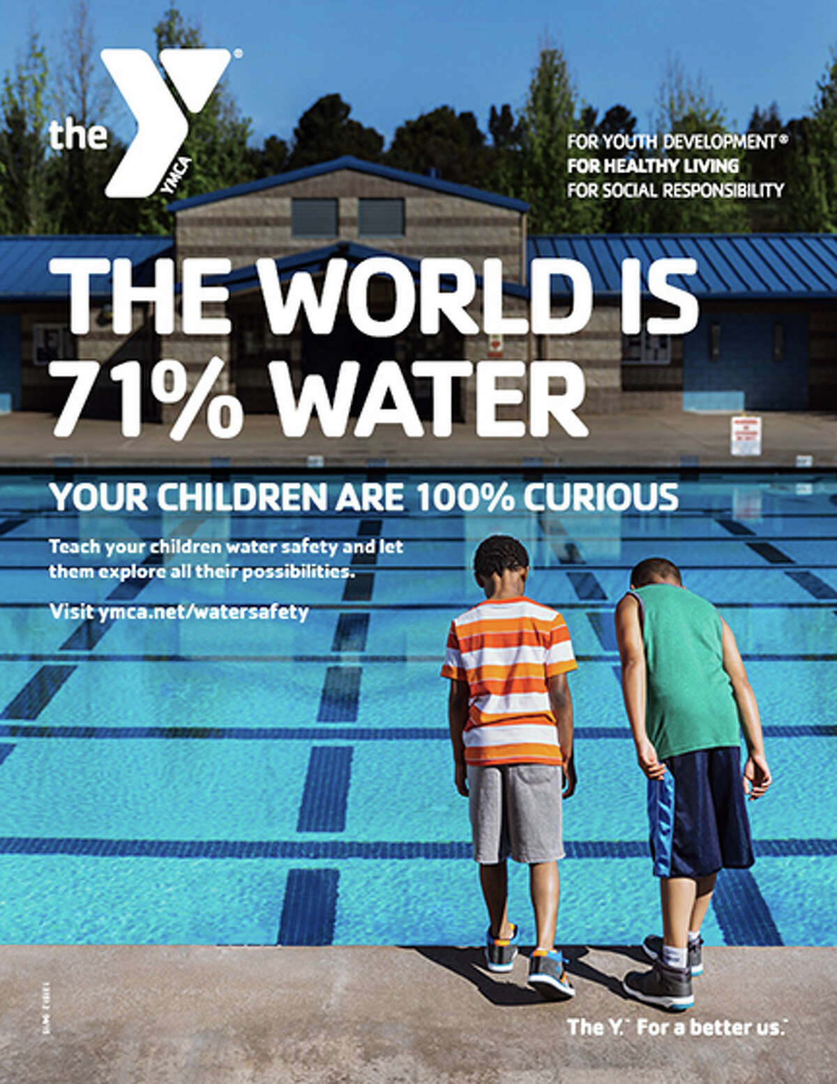 YMCA is promoting a Safety Around Water campaign.