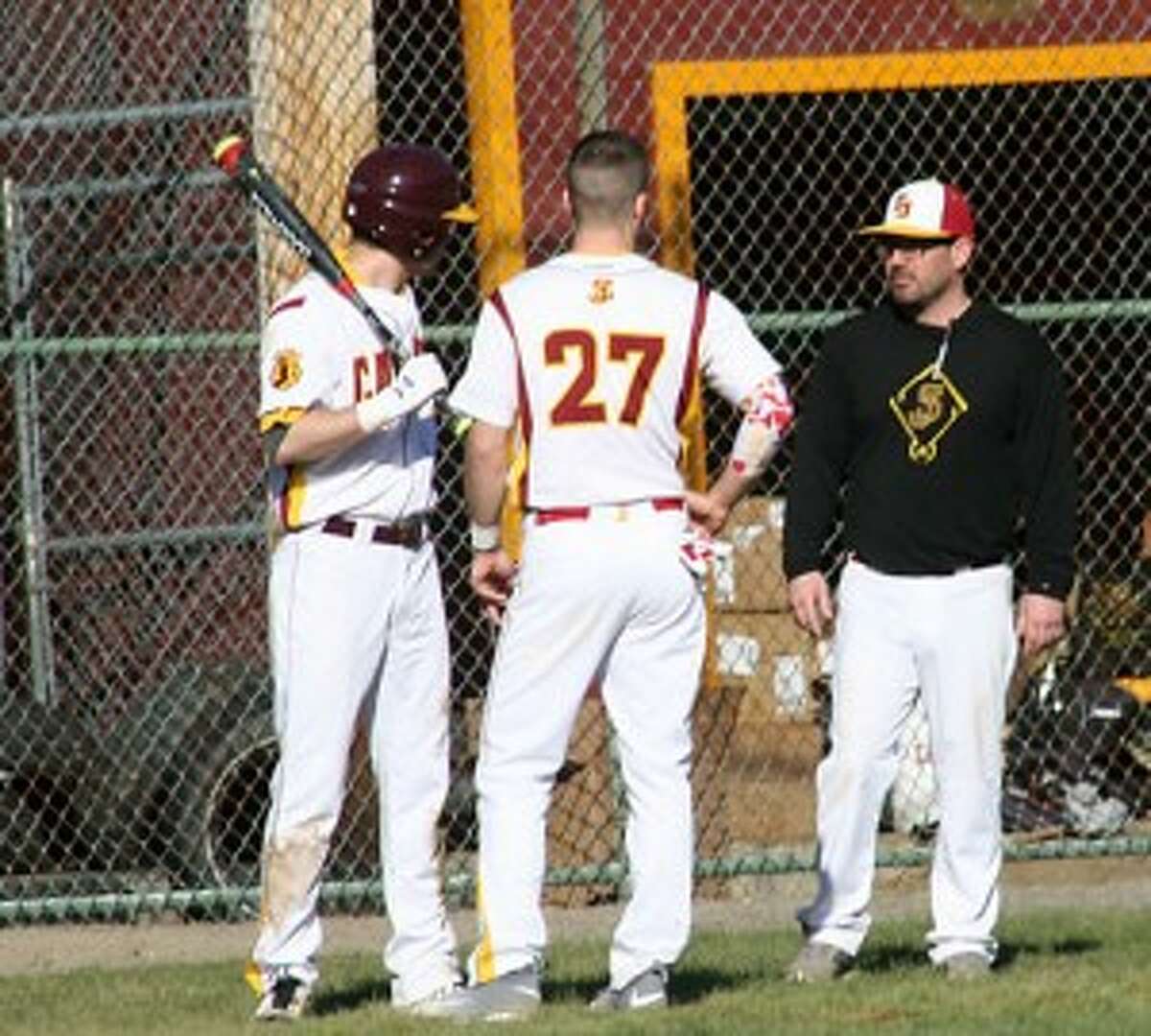Coach Jim Chaves' Cadets had 13 hits in their opener.
