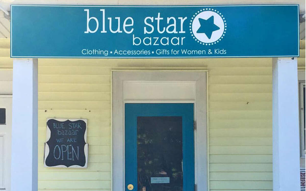 Blue Star Bazaar's storefront in Wilton.
