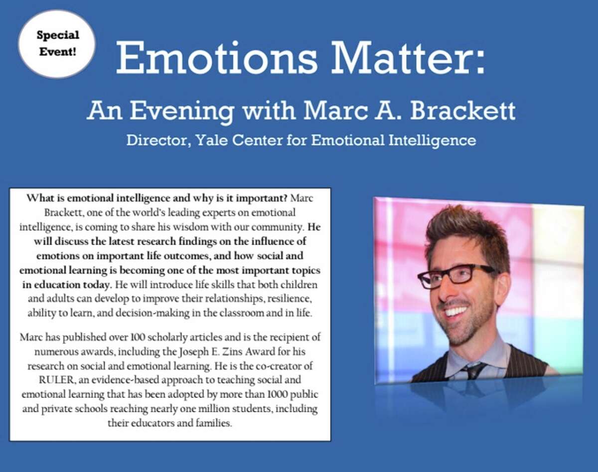 Dr. Marc Brackett returns to the Trumbull Public School system Wednesday, April 20.