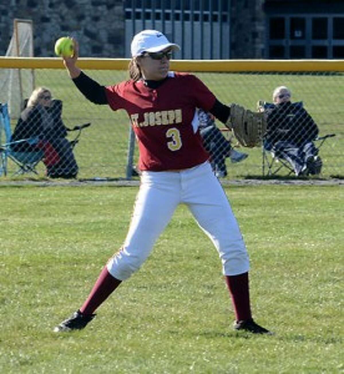 St. Joseph's Lauren Blose has helped the Cadets get off to a 4-0 start. — Andy Hutchison photo