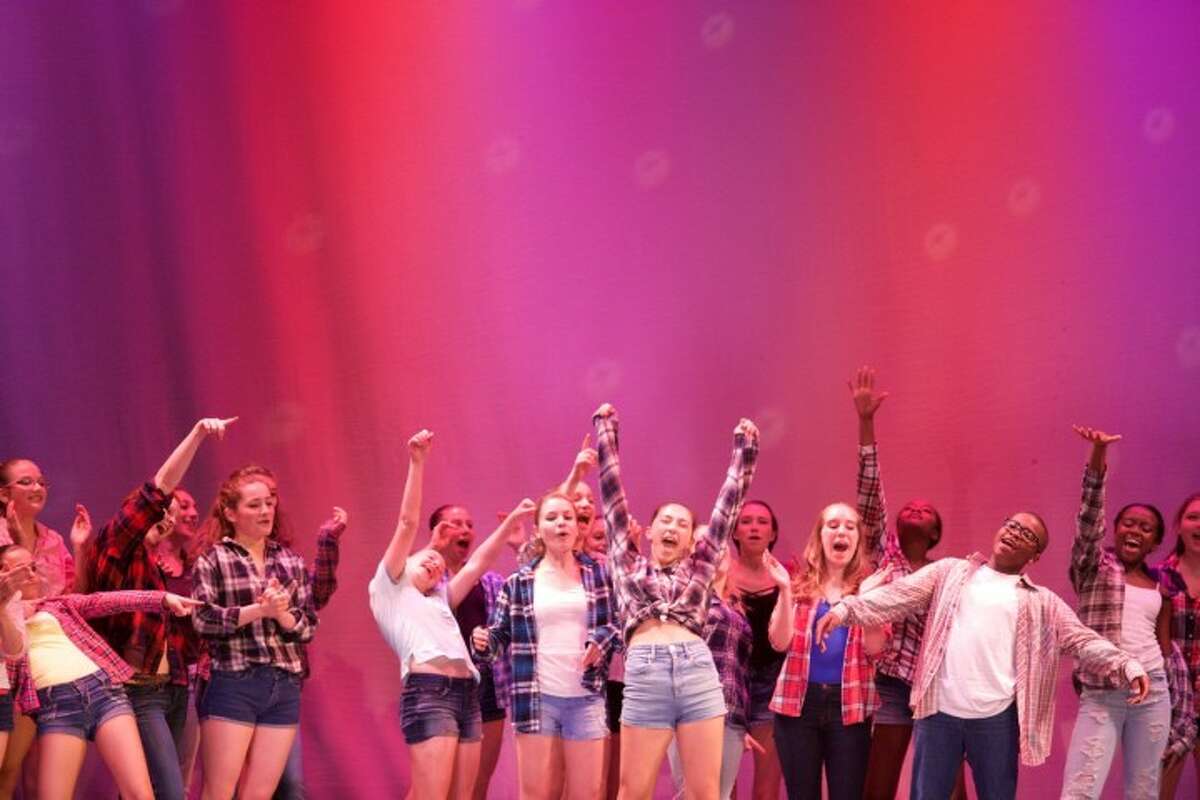 Young performers celebrate at the Performing Arts Center of Connecticut will be holding the 9th annual Steven A. Merrihew Performing Arts Scholarship Benefit Concert last year.