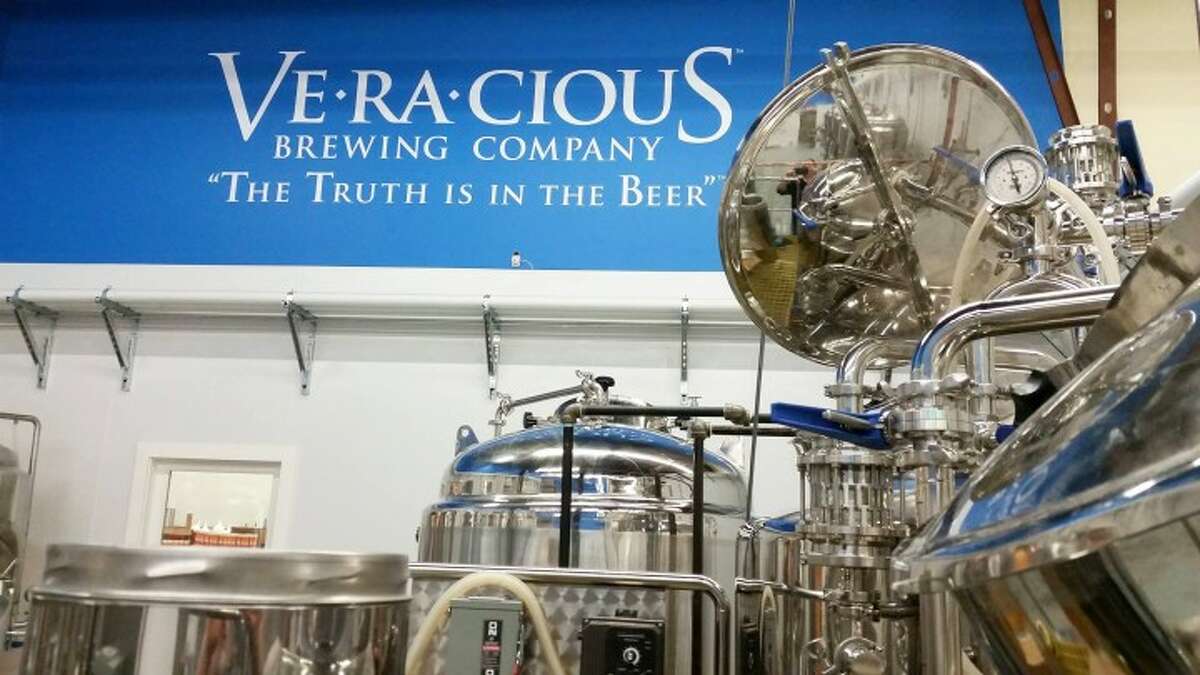 Veracious Brewing Company is located at 246 Main Street, Monroe and is owned and run by Trumbull residents Tess & Mark Szamatulski.