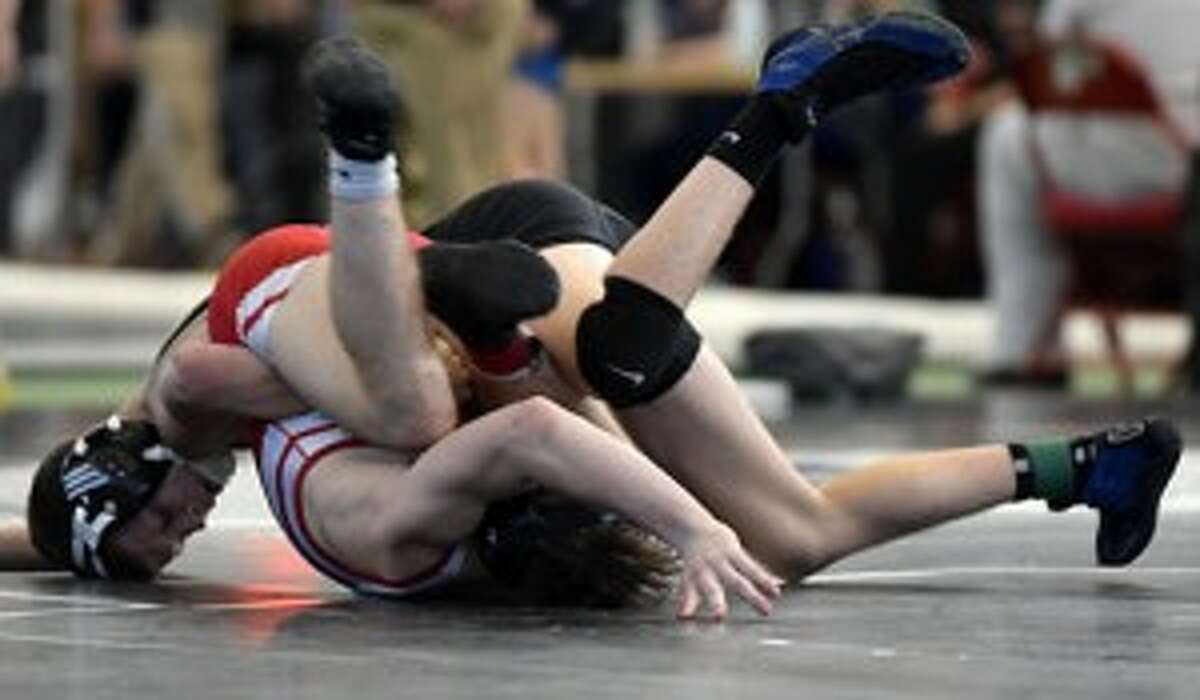 Tristan Haviland took third at 113 pounds at the State Open. — Dee Sollenberger photo