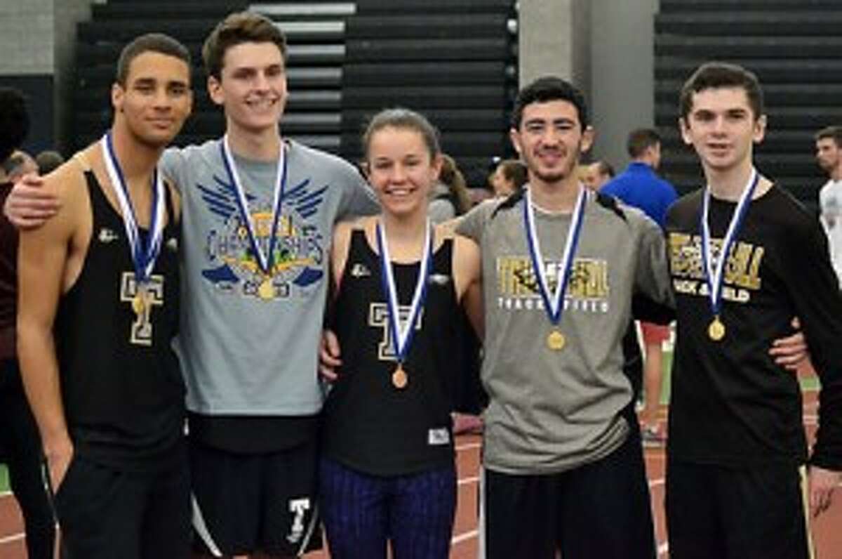 Trumbull High's Tyler Gleen, Taylor Auten, Kate Romanchick, Tyler Rubush and Dylan McEniry all earned berths at the New England Indoor Track and Field Championships in Boston.