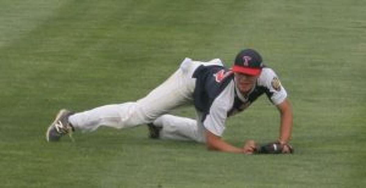 Danny Ruchalski knocked in the winning runs for Trumbull. - Bill Bloxsom photo