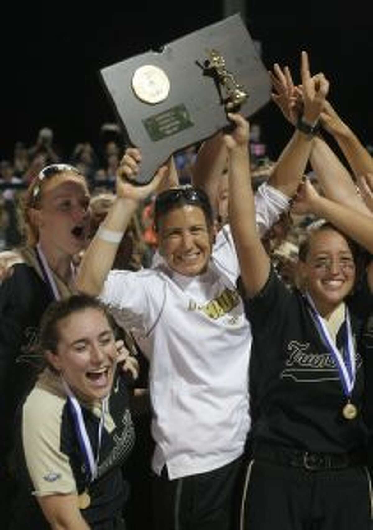 Jacqui Sheftz came to Trumbull with a plan and her team signed on. — Bill Bloxsom photo