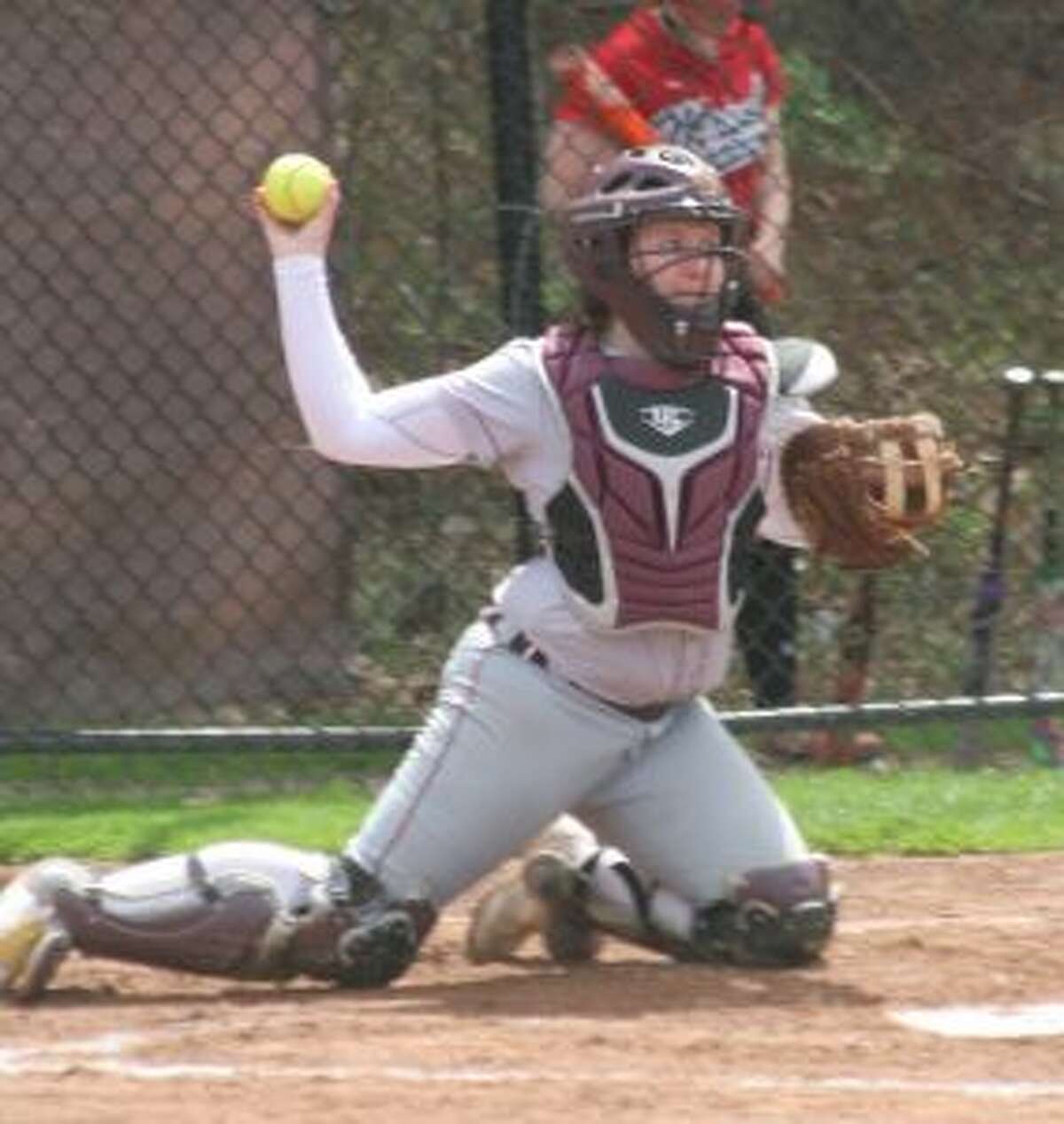 St. Joseph's Jovanna Hillman's home run ignited the attack for the Cadets in their 11-5 win over Watertown. — Bill Bloxsom photo