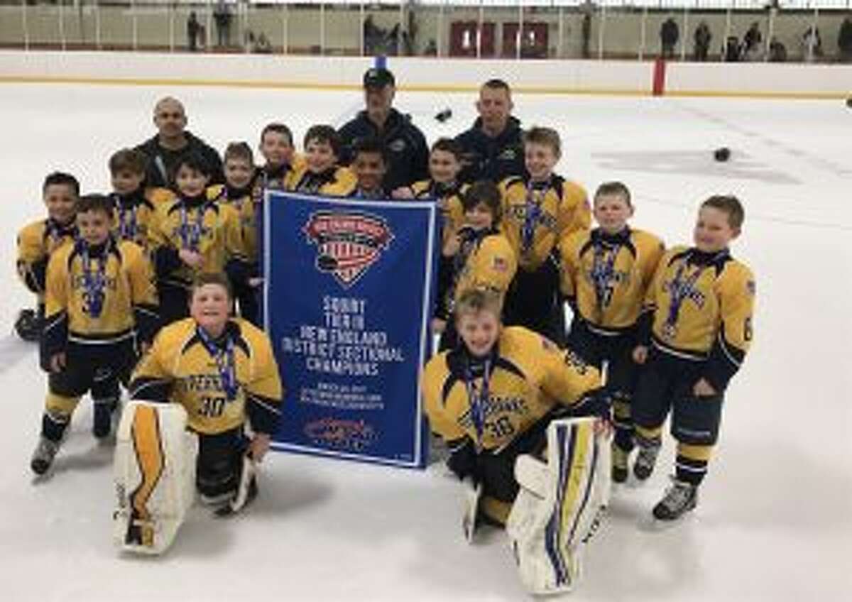 Team members are Michael Azzarone (Seymour), Dominic Beshara (Stratford), Jacob Bisset (Shelton), Ayden Geltman (Easton), Jayson Gherlone (Orange), Dayton Griffin (Woodbury), Logan Hurd (Shelton), Lucas Husted-Edwards (Trumbull), Jake Kiman (Shelton), Joseph Kovach (Naugatuck), Gavin Luddy (Orange), Matthew Molleur (Beacon Falls), Aidan Westphalen (Easton), Tyler Westphalen (Easton) and Owen Zaharewicz (Bethany).