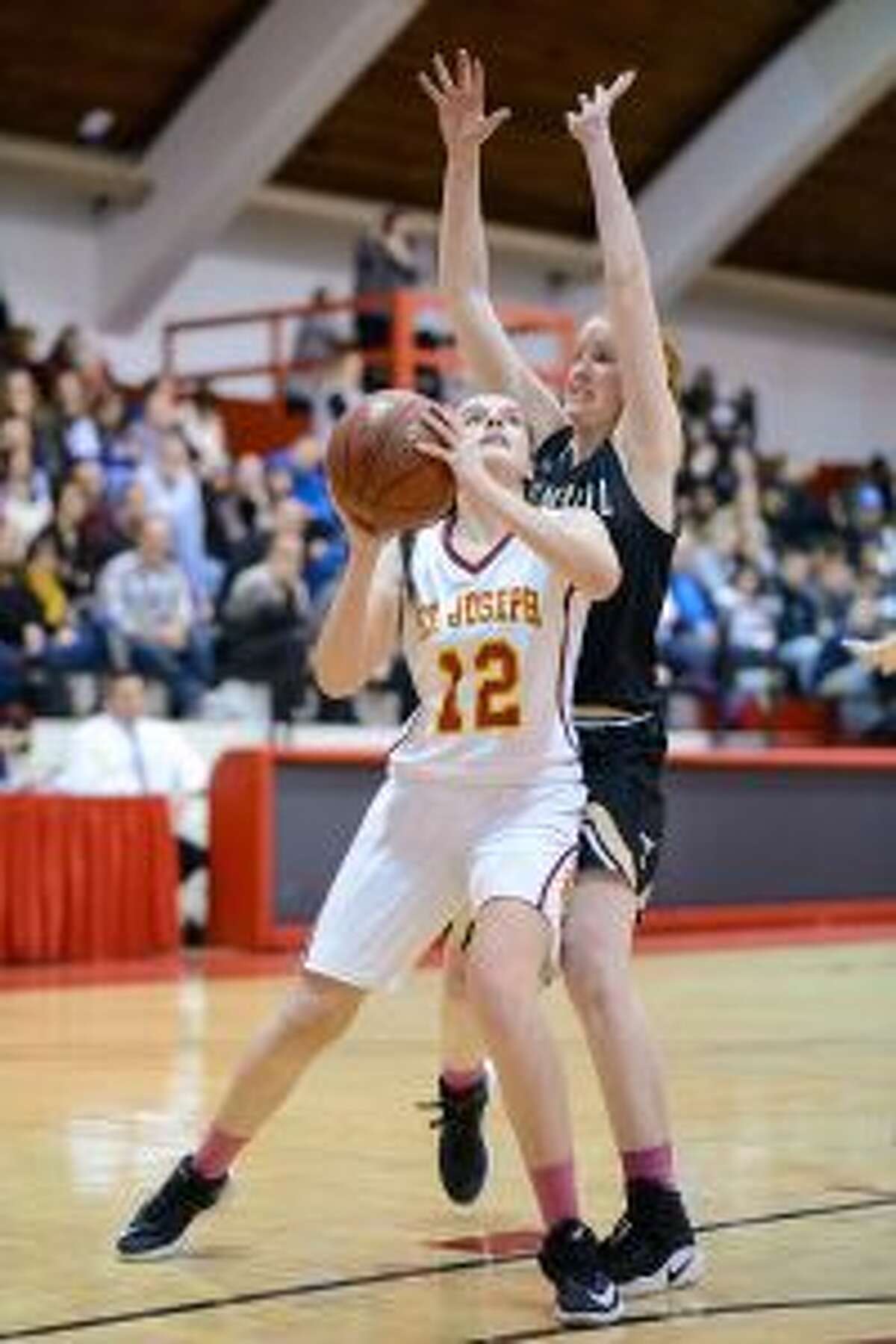 Megan Robertson had eight points in the win. - David G. Whitham photo