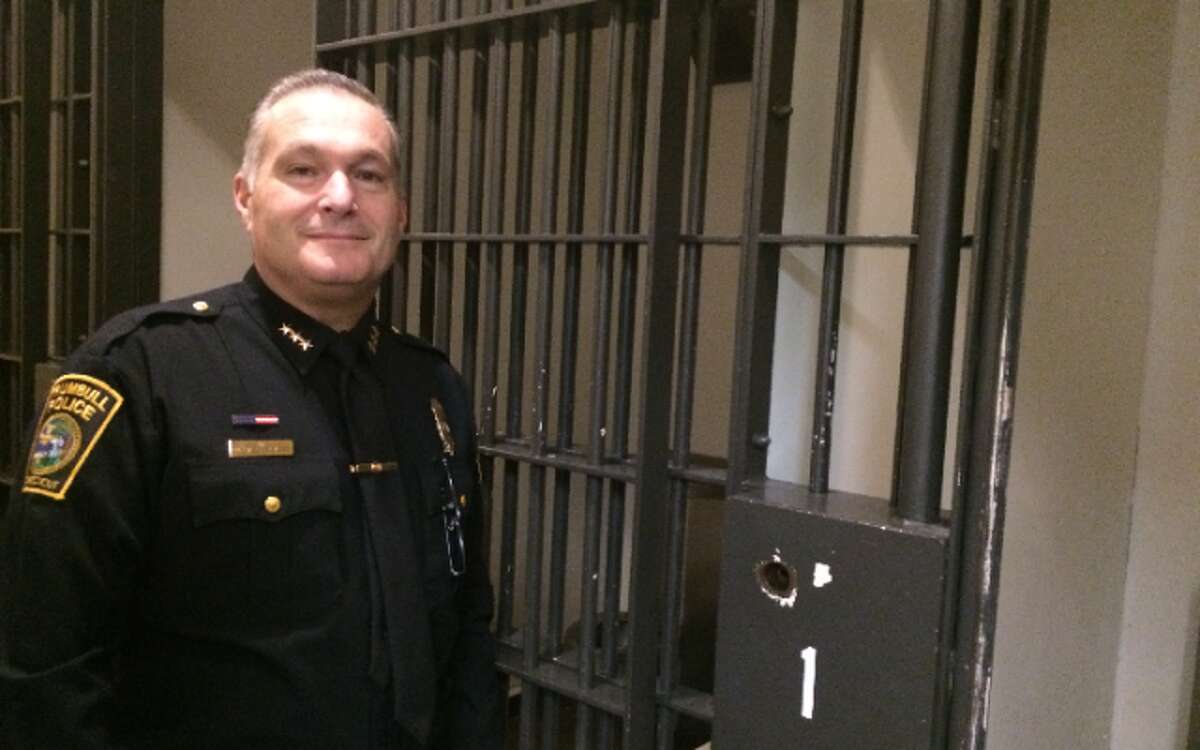 Police Chief Michael Lombardo said the new solid cell doors in the holding area would be safer for officers than the current bars.