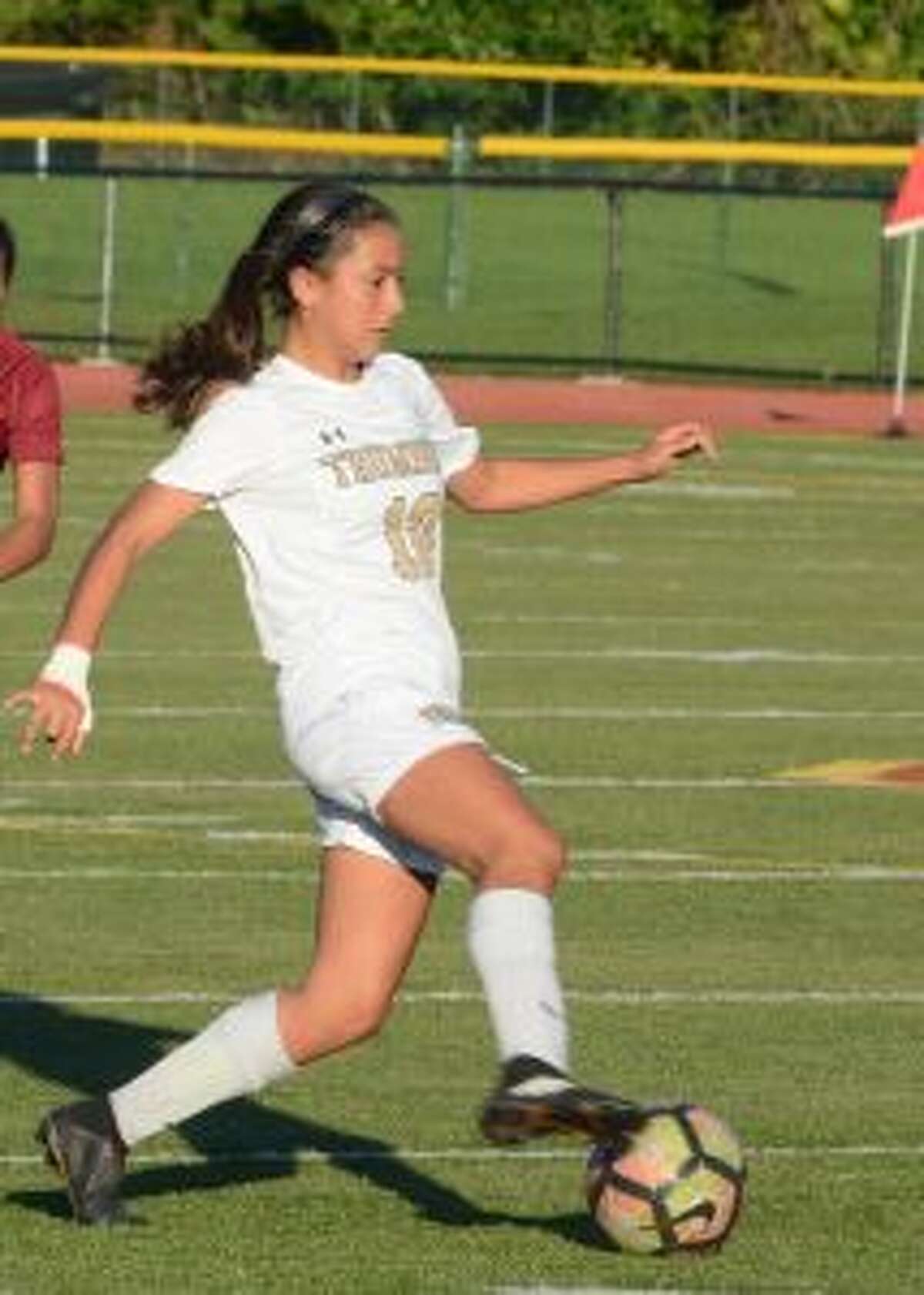 Daniella Milovanov assisted on Trumbull's first goal in its win over Norwalk. - Andy Hutchison photo
