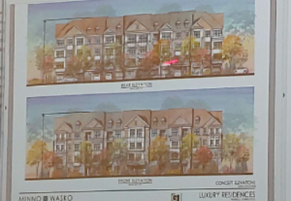 Westfield officials showed the Planning & Zoning Commission a series of slides of what the housing units could look like.