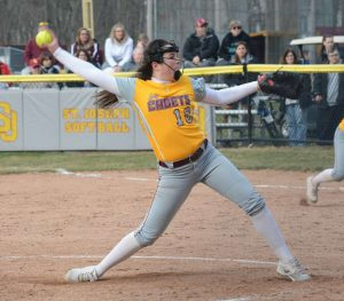 Payton Doiron tossed a one-hitter and struck out nine Stamford batters. - Andy Hutchison photo