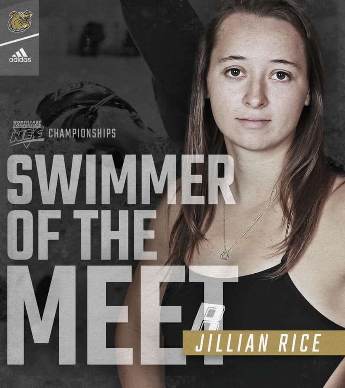 Jillian Rice took home seven gold medals from the NEC Championships.