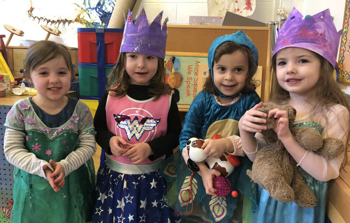 B'nai Torah Nursery School students enjoyed a Purim holiday.