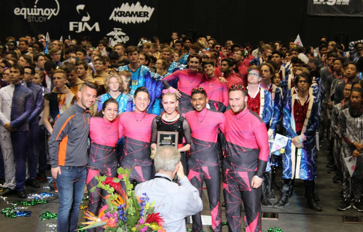 Trumbull High School Winter Percussion Ensemble placed ninth at the 2019 Winter Guard International (WGI) Open Class championship competition.