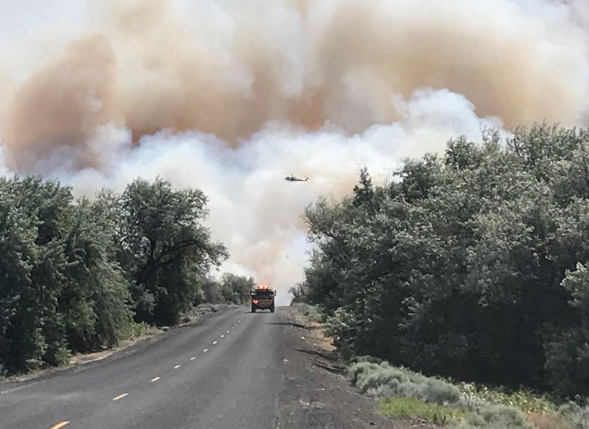 Grant County Wildfire Triggers Evacuations Torches 5000 Acres Threatens Homes 1469