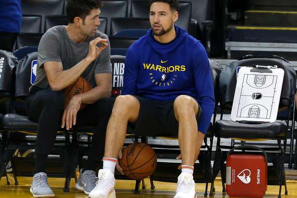 Image result for Kerr: Kevin Durant out for Game 3, Klay Thompson questionable