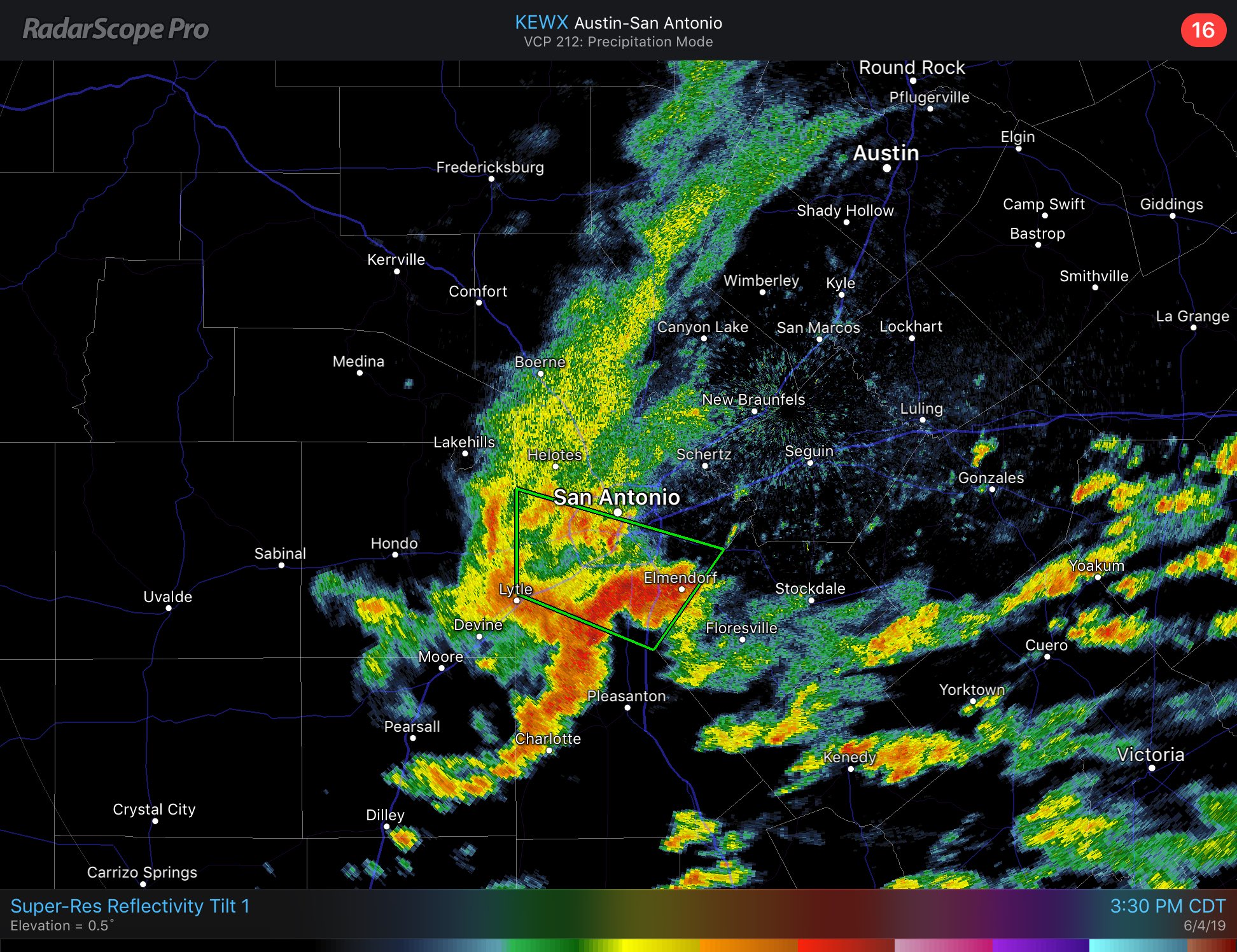 Flash flood watch issued in San Antonio as storms pass through Bexar County