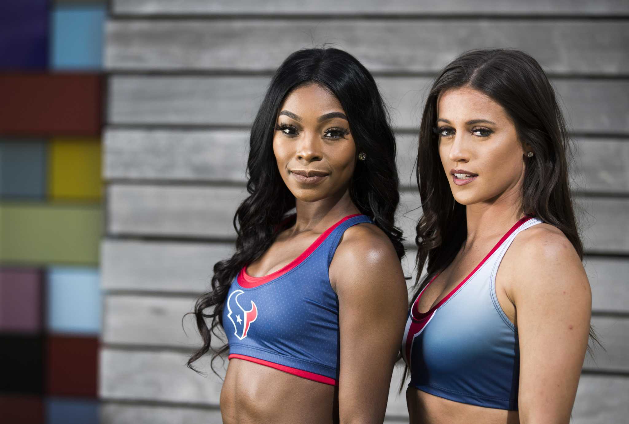 Texans cheerleaders have rigorous routines to stay fit for the field