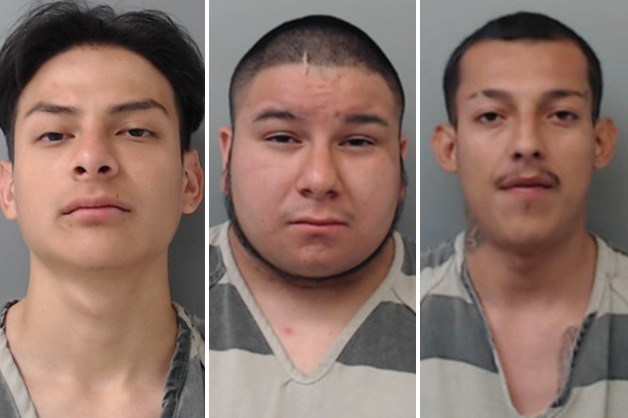 Trio of men arrested after beer stolen from south Laredo corner store