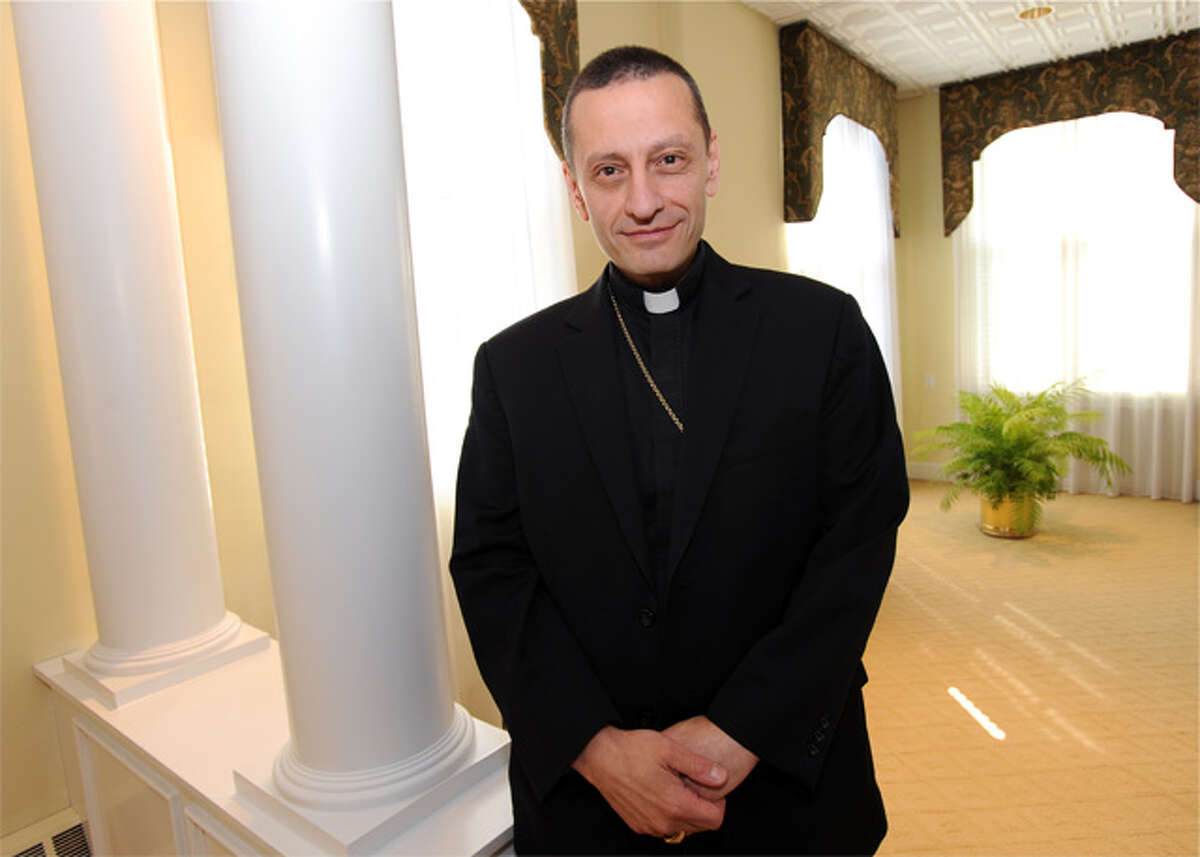 Bishop Frank Caggiano oversees the Roman Catholic Diocese of Bridgeport, which includes Shelton.