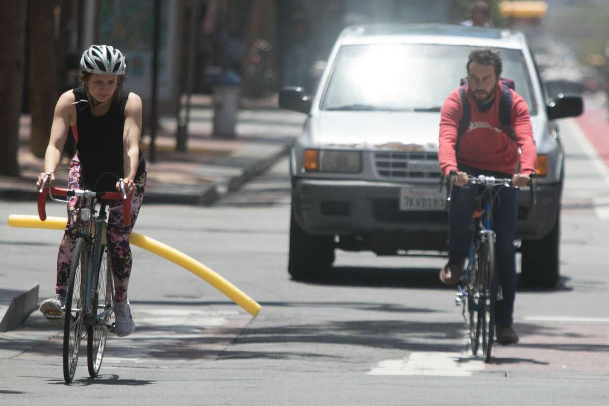 I Rode Around San Francisco With A Pool Noodle Attached To My Bike Here S What Went Down