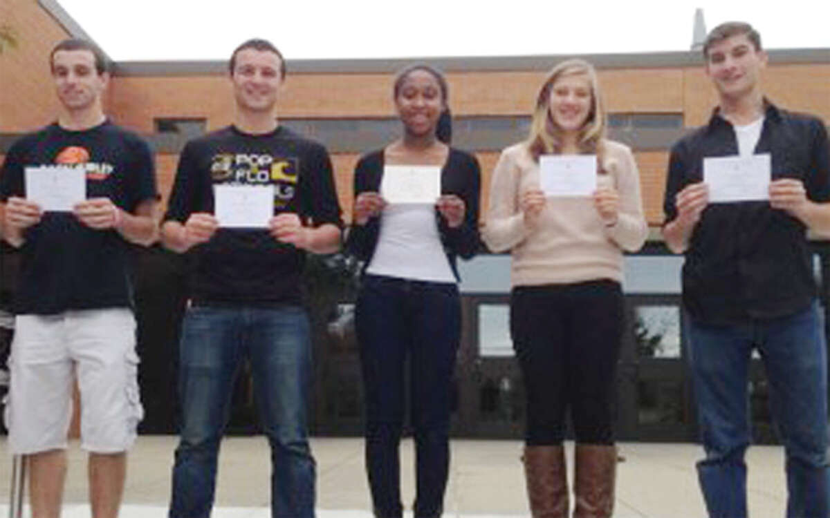 Patrick Murphy, Liam Cummings, Alexandria Gumbs, Victoria Begley and Scott Sheldon.
