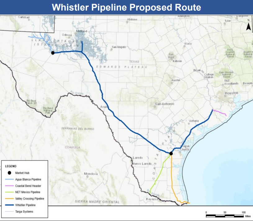 Joint venture moves forward on Waha Hub to Agua Dulce natural gas pipeline