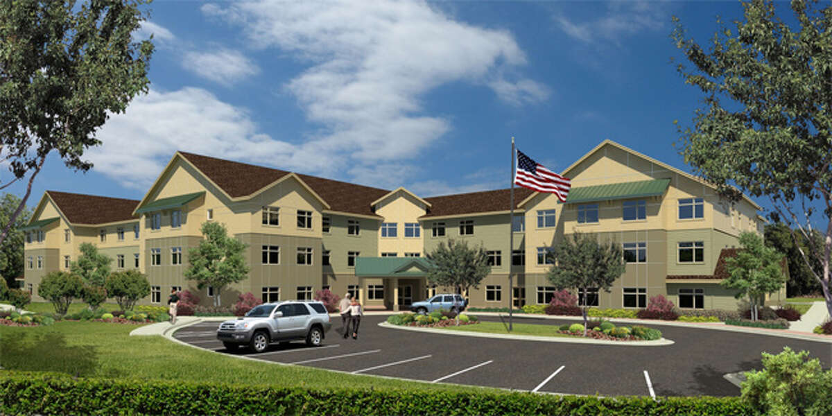 A rendering of the Benchmark Senior Living facility in Shelton that will open in May 2014.