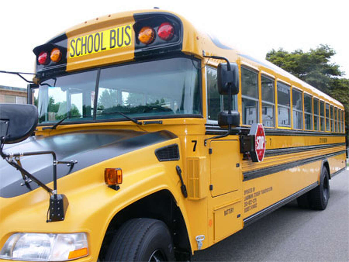 A new Shelton propane-powered school bus.