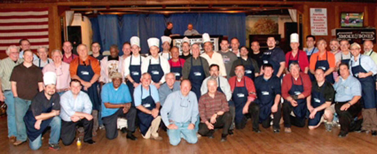 Participating community chefs from a past TEAM “Men Who Cook” event.