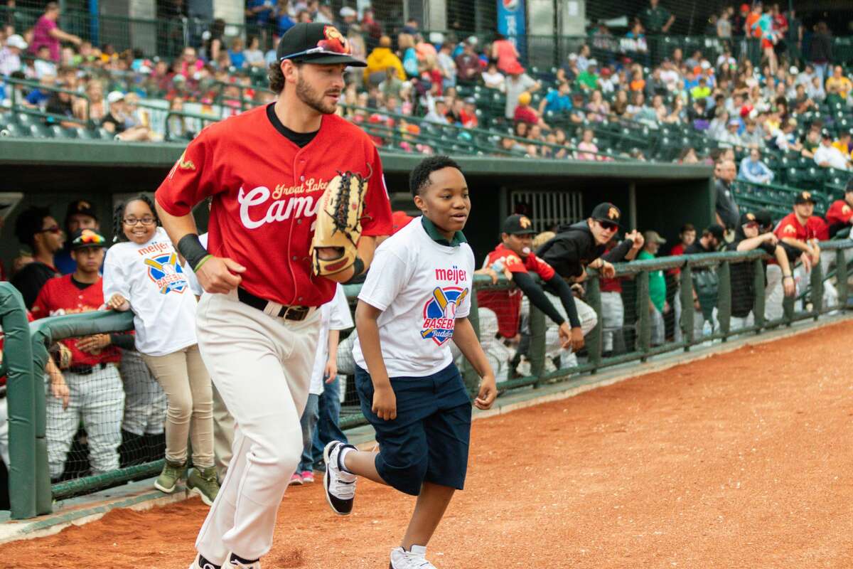 The Great Lakes "Camels" beat the Lansing Lugnuts in a School Kids Day game at Dow Diamond on Wednesday, June 5.