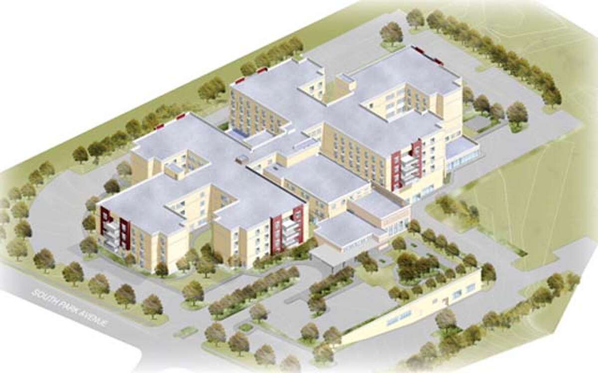 A rendering of the new Jewish Home facility to be built at 4200 Park Ave. in Bridgeport, the former site of the Jewish Community Center.