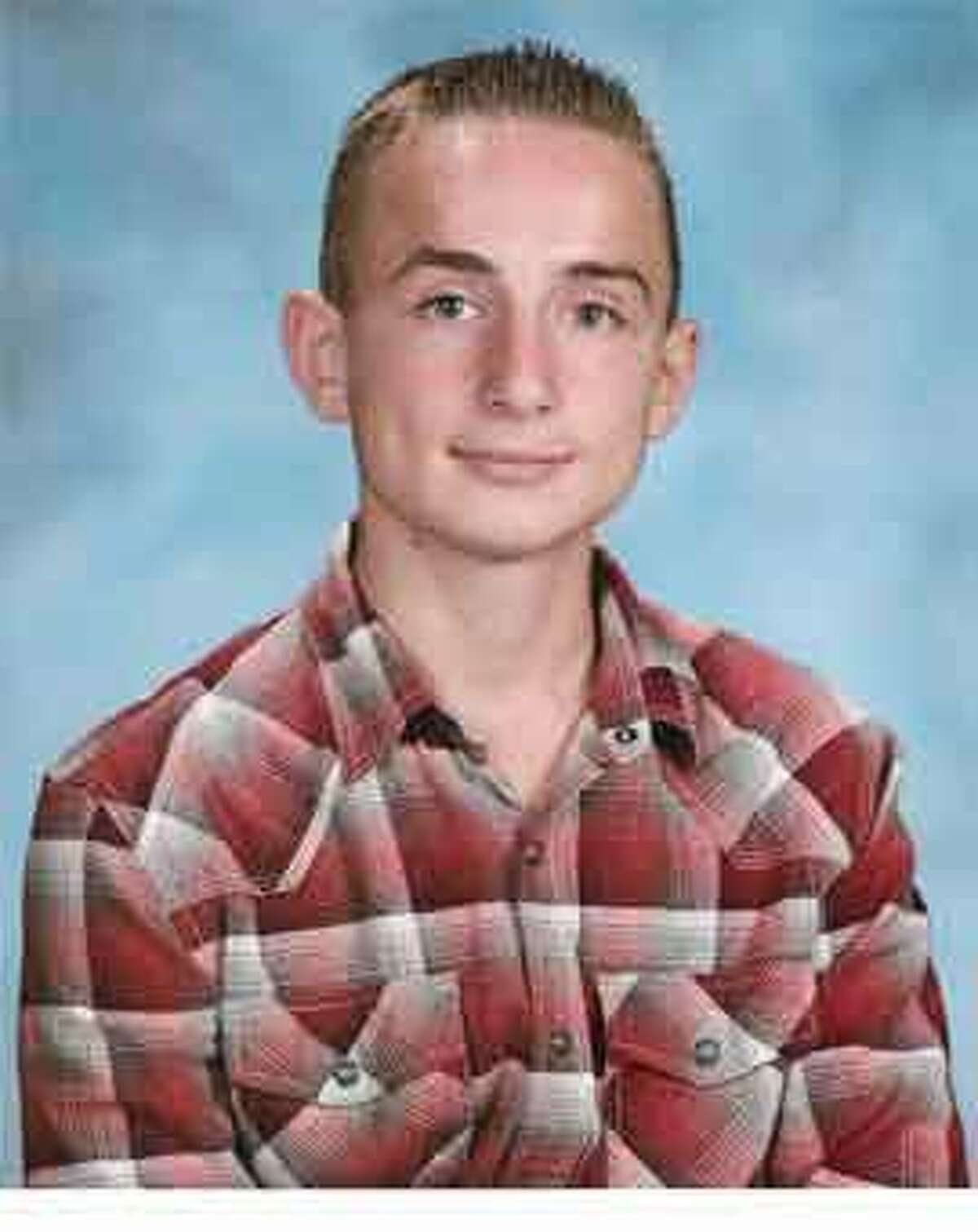 A Shelton High School yearbook photo of Kristjan Ndoj released by the Shelton Police Department.