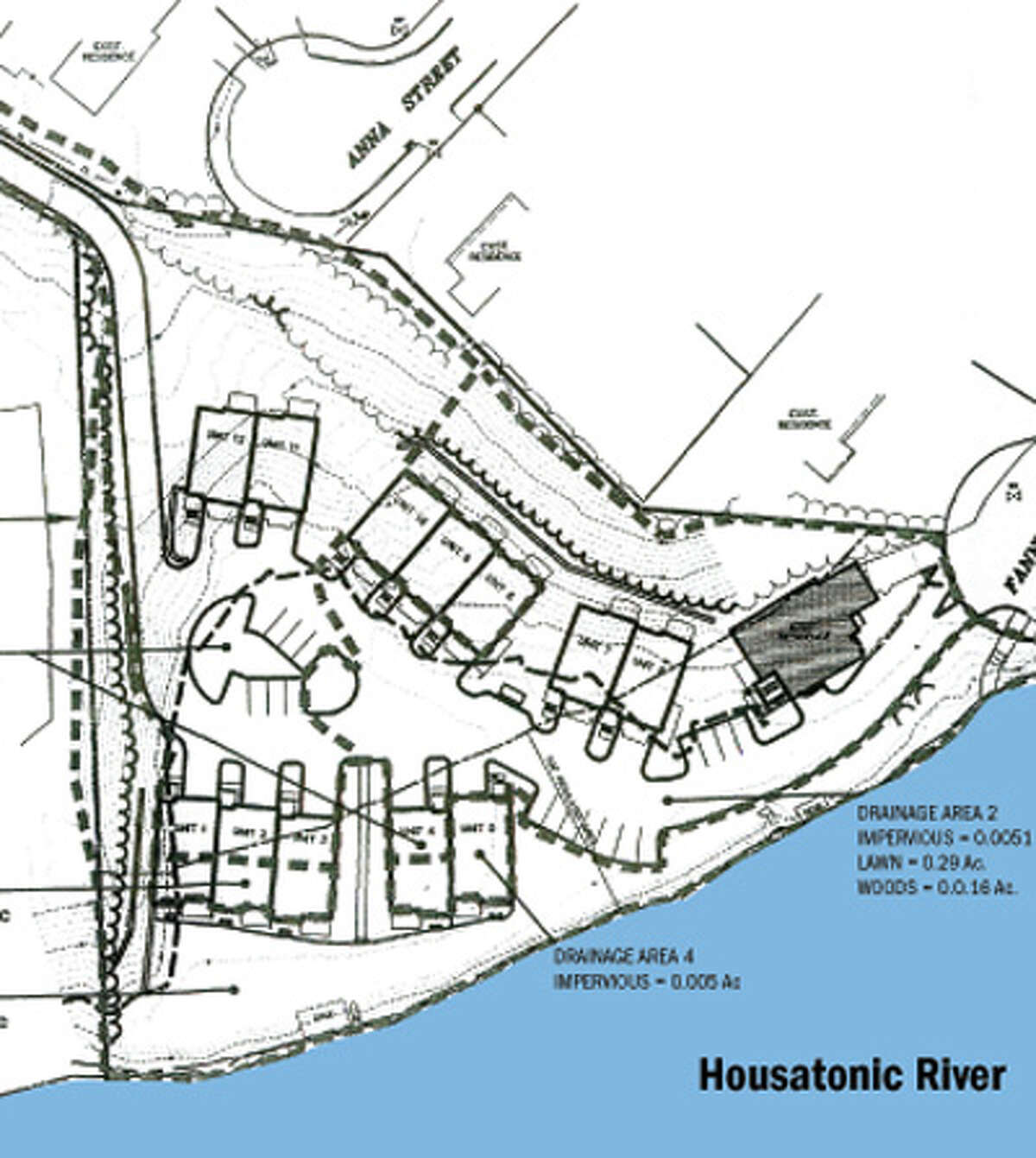 Torrington-based Water's Edge of Shelton LLC wants to build the project on 3.1 acres next to the Housatonic River.