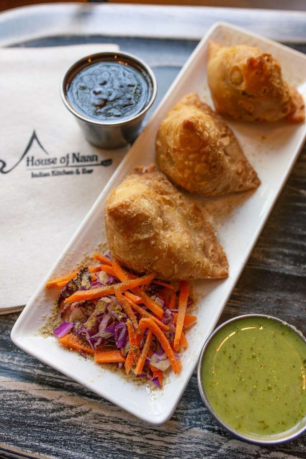 Vegetable samosa at House of Naan in New Haven. House of Naan, New Haven   Overall Excellence — Experts' Picks  Indian — Experts' Picks
