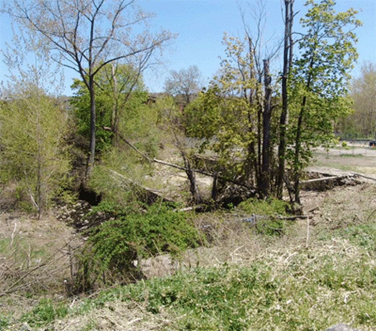 The city has received a federal grant to clean up this former Chromium Process Co. waterfront parcel.