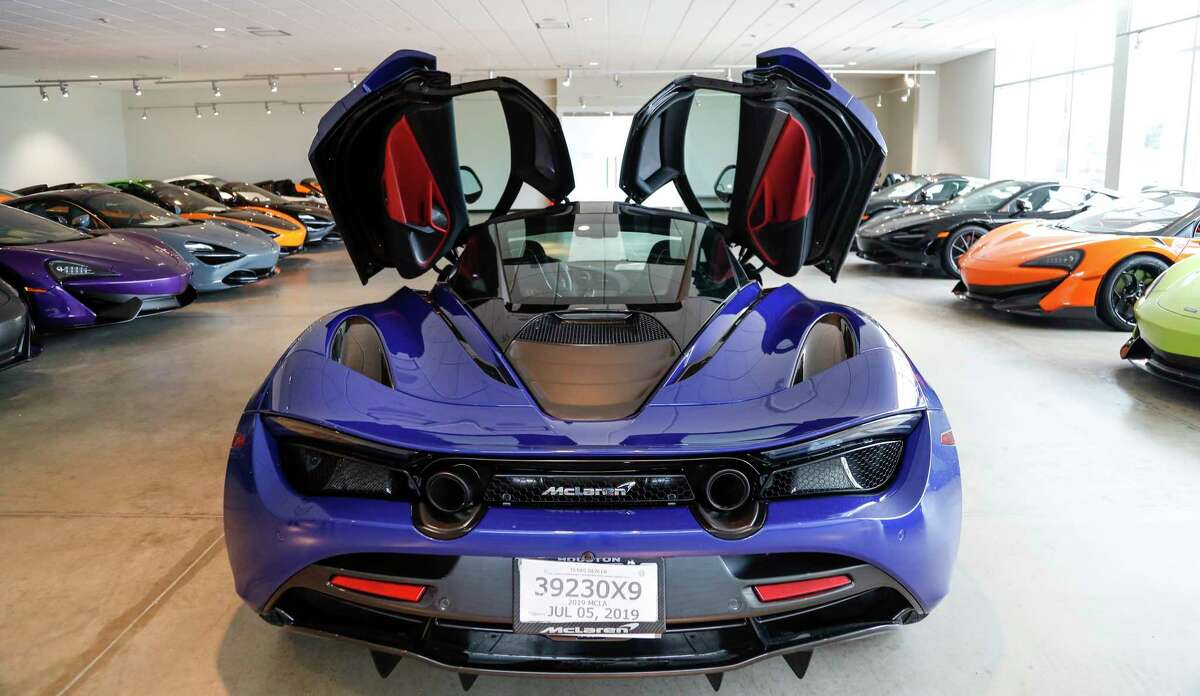 Photos Take a look inside a 350,000 McLaren supercar