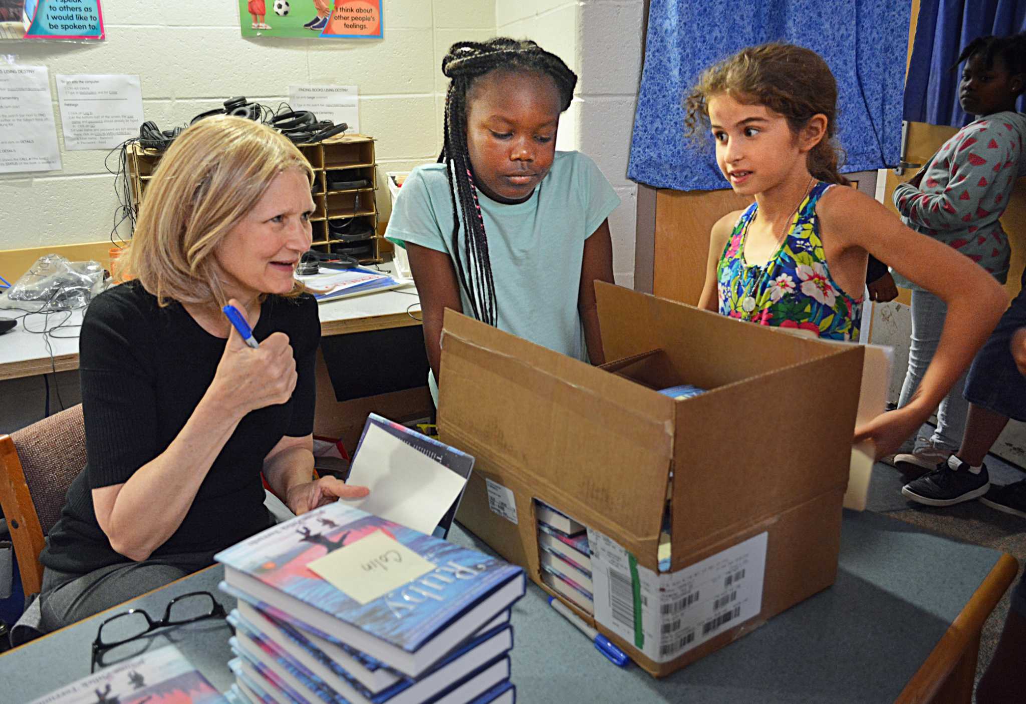 ‘Ruby in the Sky’ author teaches craft of writing to Middletown students