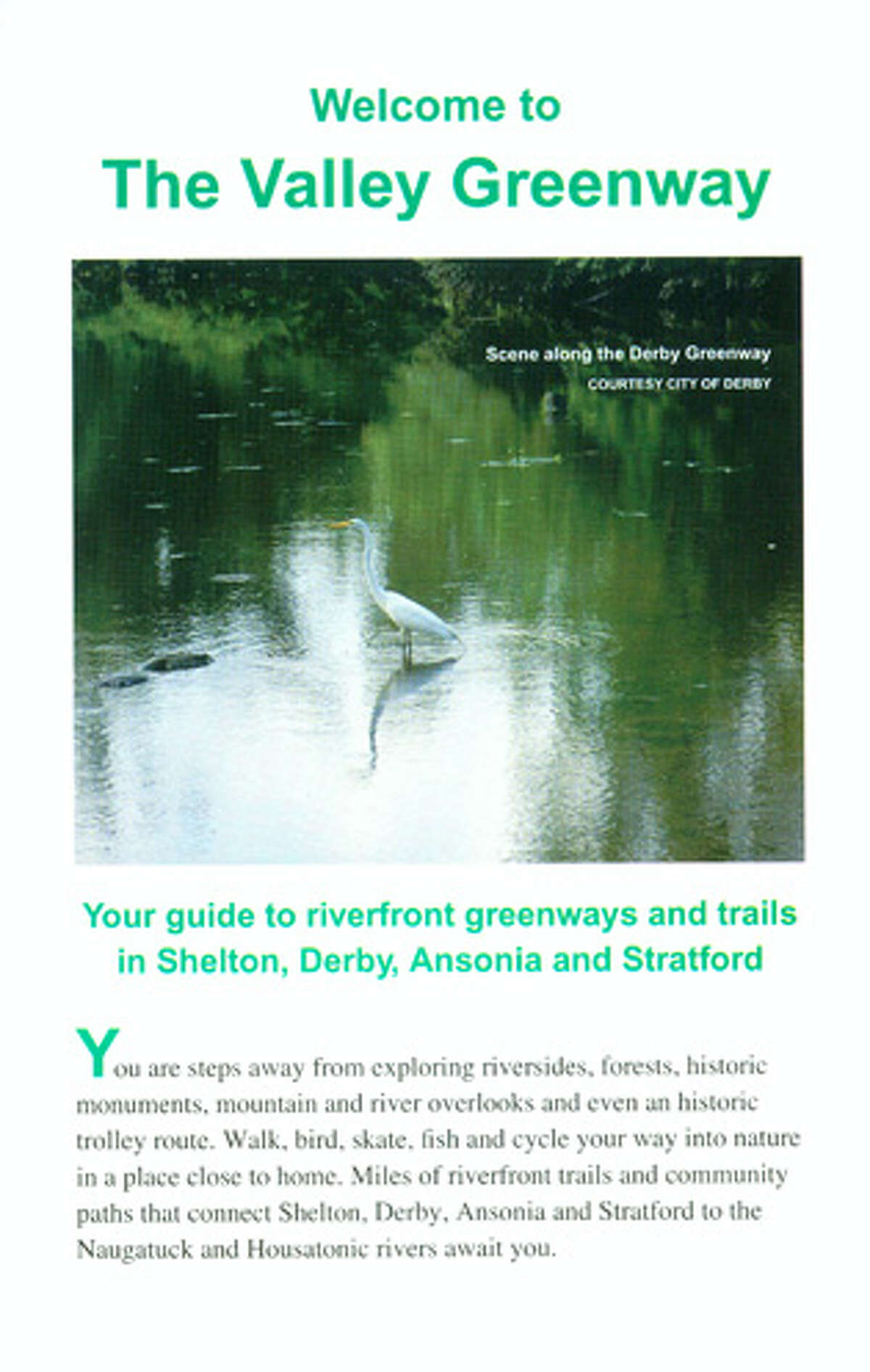 The cover to the Valley Greenway guide, published by the Housatonic Valley Association.