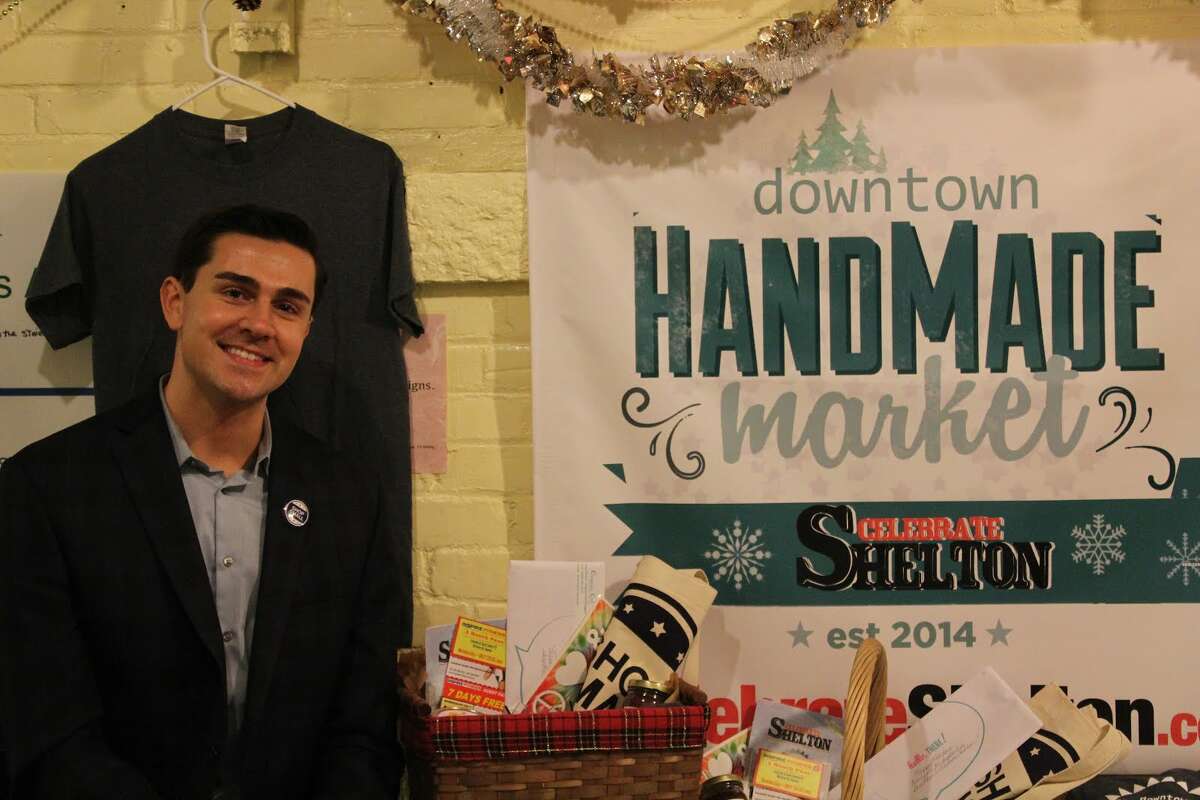 Jimmy Tickey, one of three founders of Celebrate Shelton, helped facilitate the ‘Plaid Friday’ handmade market that took place on Black Friday.