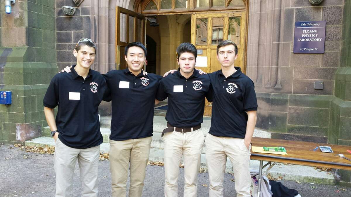 Pictured from left to right: Joseph Niski, Henry Jiang, Christopher Pereira and James Hunter