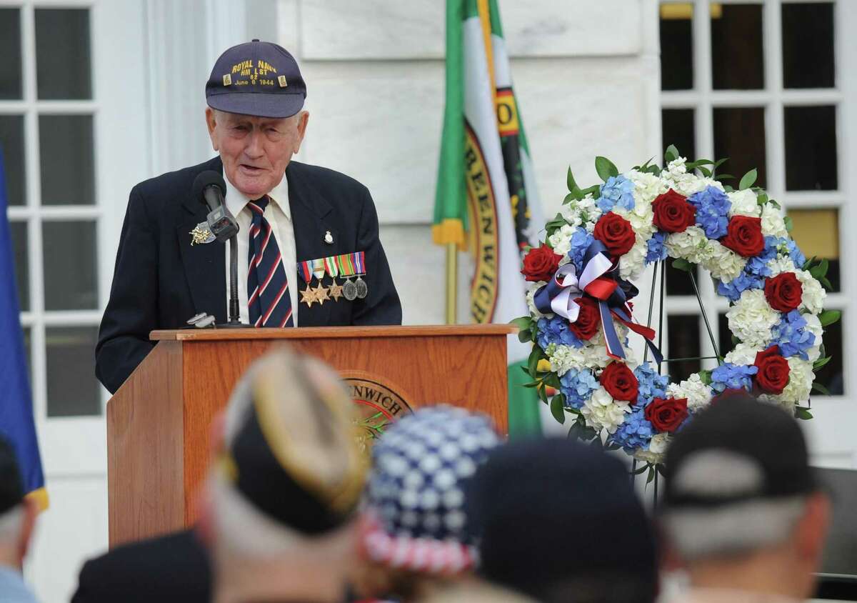 Greenwich ceremony honors sacrifices on DDay