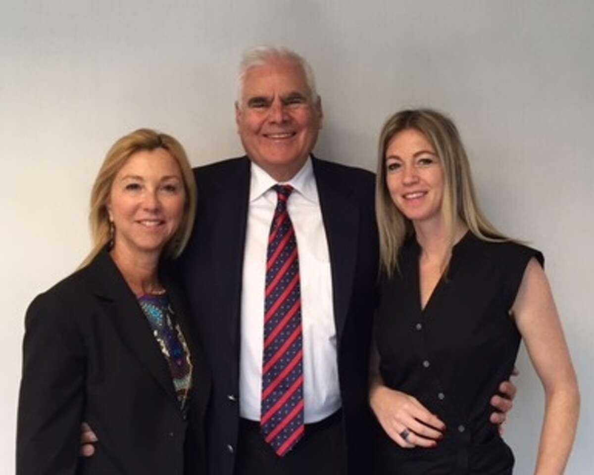 Dr. Donna Twist, Executive Director, Norma Pfriem Breast Center; Bob Scinto, Rose Hope Award Winner; Kelly Scinto, Breast Center’s Manager of Development and Community Outreach.