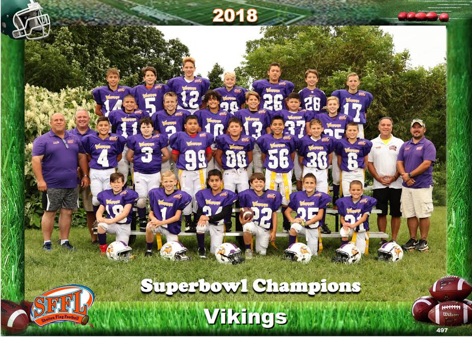 Vikings win Shelton flag football crown