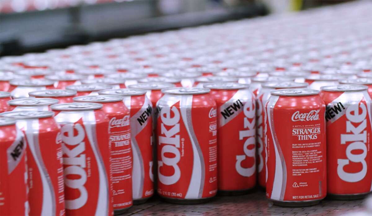 'New Coke' is seeing a comeback due to the popular Netflix series 'Stranger Things."